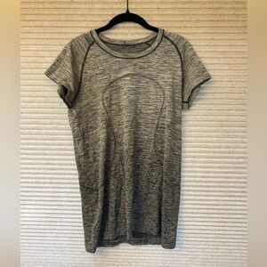 Gray Lulu Swiftly Tech Tee